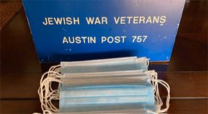 Jewish War Veterans Post 757 Donates Masks to Austin VA Clinic