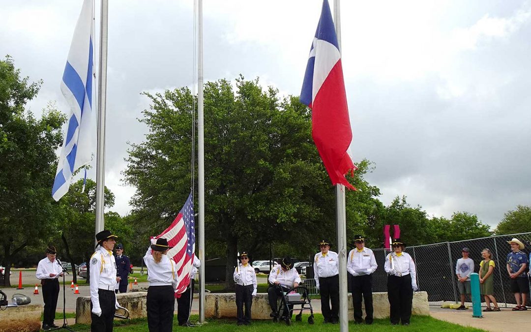 Jewish War Veterans Post 757 Host Memorial Day Flag Raising Ceremony on Dell Jewish Community Campus