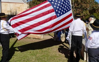 Jewish War Veterans Host Flag Raising Ceremony for Veterans Day