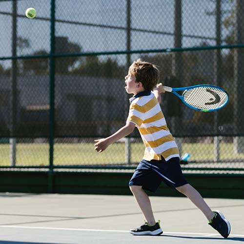 Tennis Boy Striped Shirt