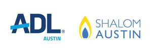 ADL and Shalom Austin Logos