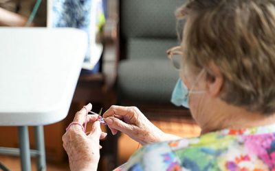 Knitting the World a Better Place: Shalom Austin’s Adult 60+ Programming Brings Compassionate Crafters Together