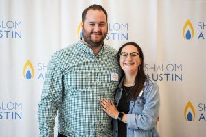 Michael Burch and Robyn Burch at Shalom Austin's 2022 Annual Meeting