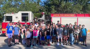 Students in Austin Honor Local First Responders on Anniversary of 9/11 