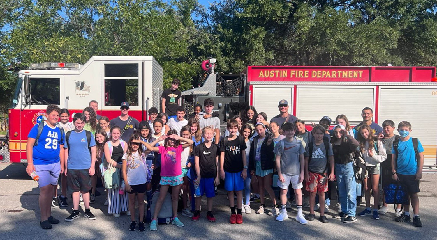 Students in Austin Honor Local First Responders on Anniversary of 9/11