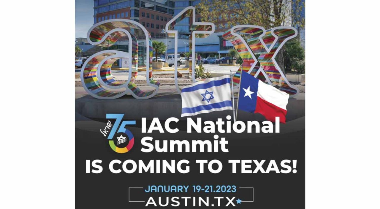 IAC National Summit 2023 to Take Place in Austin Shalom Austin
