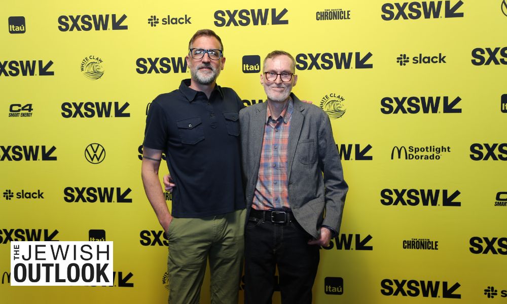 Award winning documentary film Angel Applicant has its world premiere at SXSW Film Festival on March 13, 2023. L to R: Producer, Cinematographer Jason Roark and Director, Producer, Editor Ken August Meyer. Photo Credit: Wendy Goodman