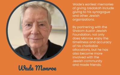 SAJF Fundholder Spotlight: Wade Monroe