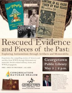 Congregation Havurah Shalom: Rescued Evidence & Pieces of the Past