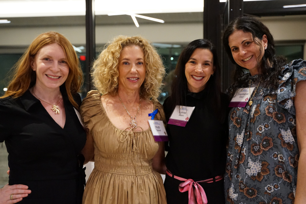 From left to right: Katie Dochen, Patti Sokol, Lynne Stein, Stephanie Saur. Credit: Jolie Estes