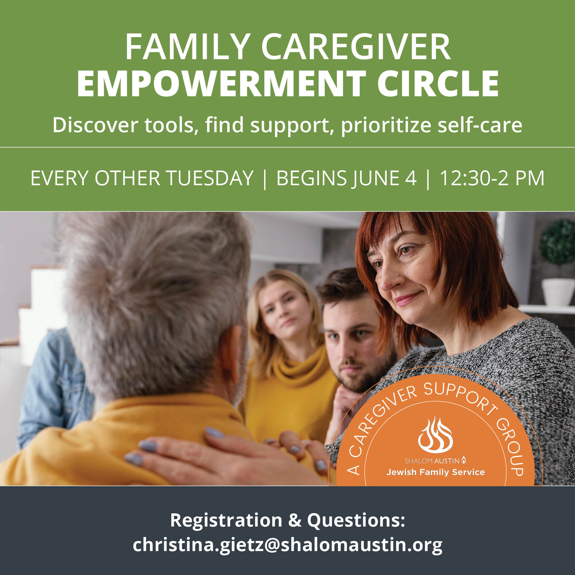 JFS Support Group. Family Caregiver Empowerment Circle