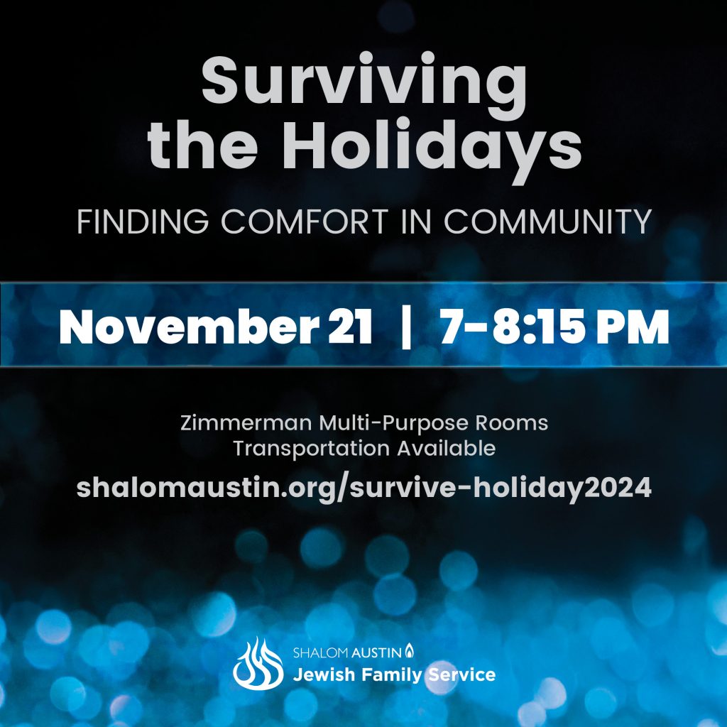 Surviving the Holidays: Finding Comfort in Community