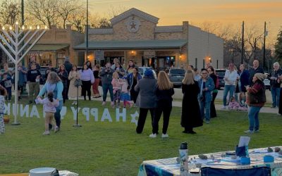 Buda Celebrates Hanukkah Menorah Lighting