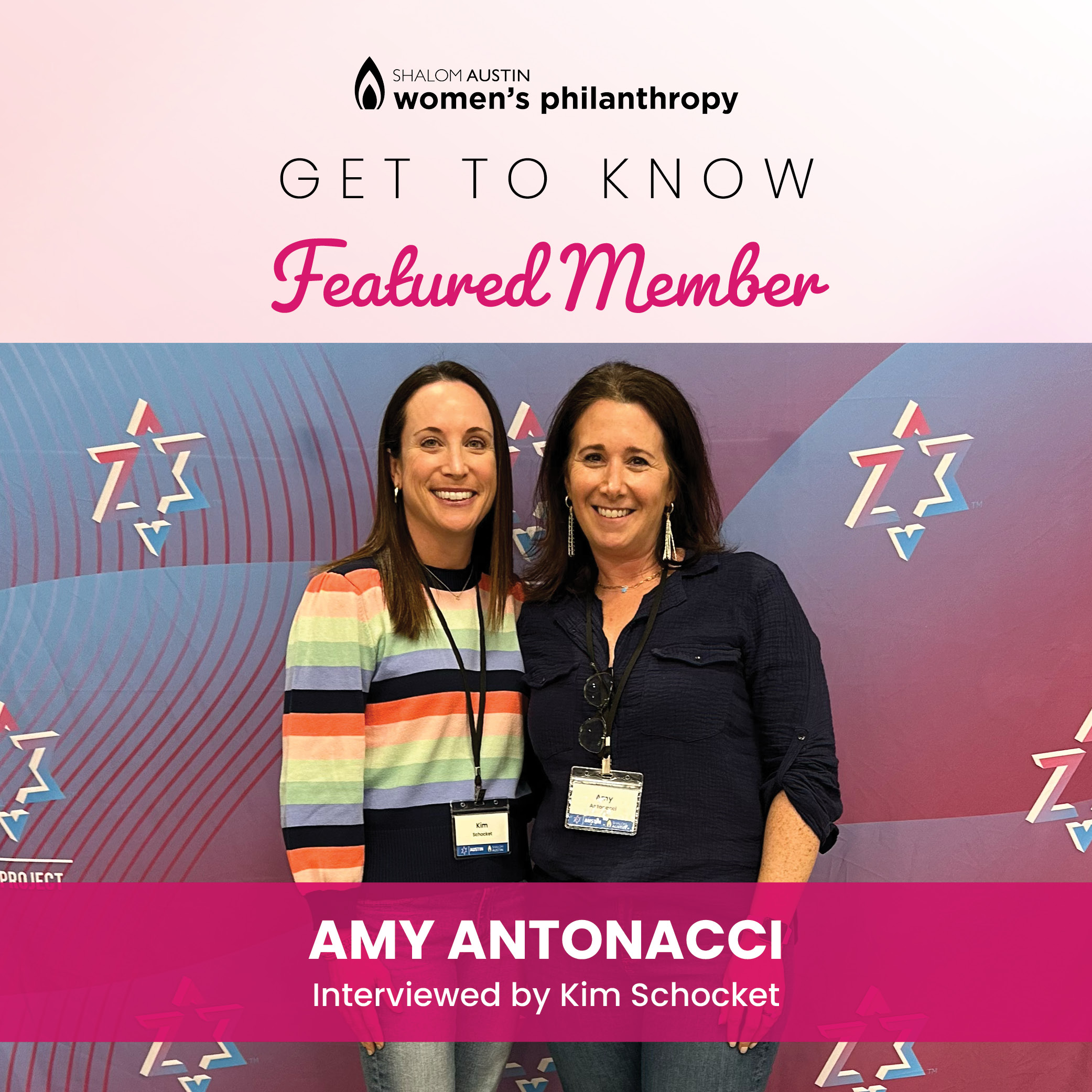 Women's Philanthropy Featured Member - Amy Antonacci