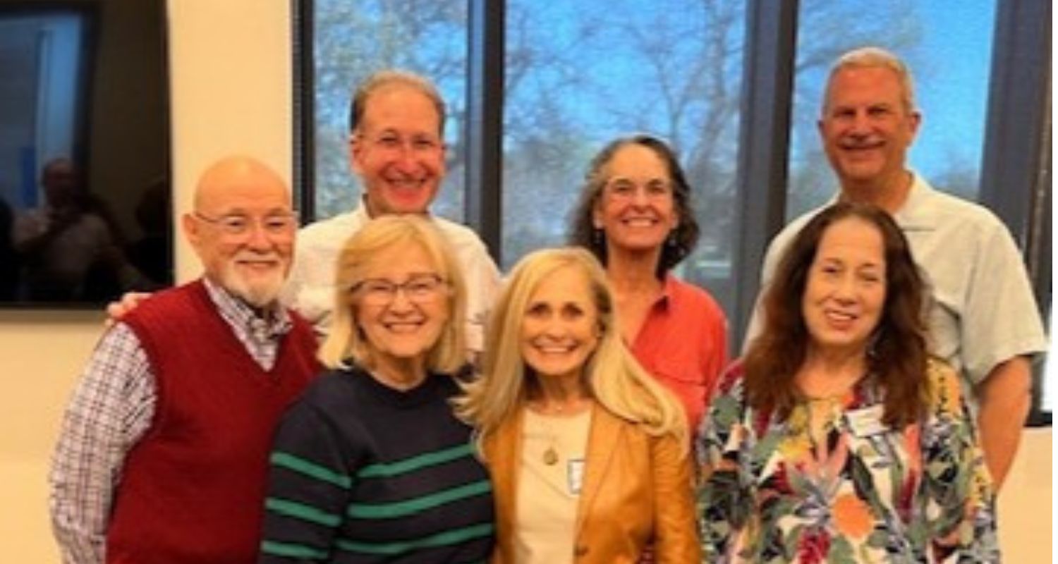 Leadership at the speaker training event: top row, L-R: Hy Penn, Houston Holocaust Museum; Diane Jacobs, DOHS chair; Steve Fintel, DOHS; front row, l-r: Simon Wellner, DOHS; Lucy Katz, DOHS; Sandy Lessig, Houston Holocaust Museum; Linda Cox, DOHS. Credit: Geri Joskowitz Leadership at the speaker training event: top row, L-R: Hy Penn, Houston Holocaust Museum; Diane Jacobs, DOHS chair; Steve Fintel, DOHS; front row, l-r: Simon Wellner, DOHS; Lucy Katz, DOHS; Sandy Lessig, Houston Holocaust Museum; Linda Cox, DOHS. Credit: Geri Joskowitz