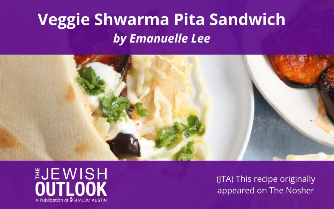 Eating Jewishly: Veggie Shwarma Pita Sandwich