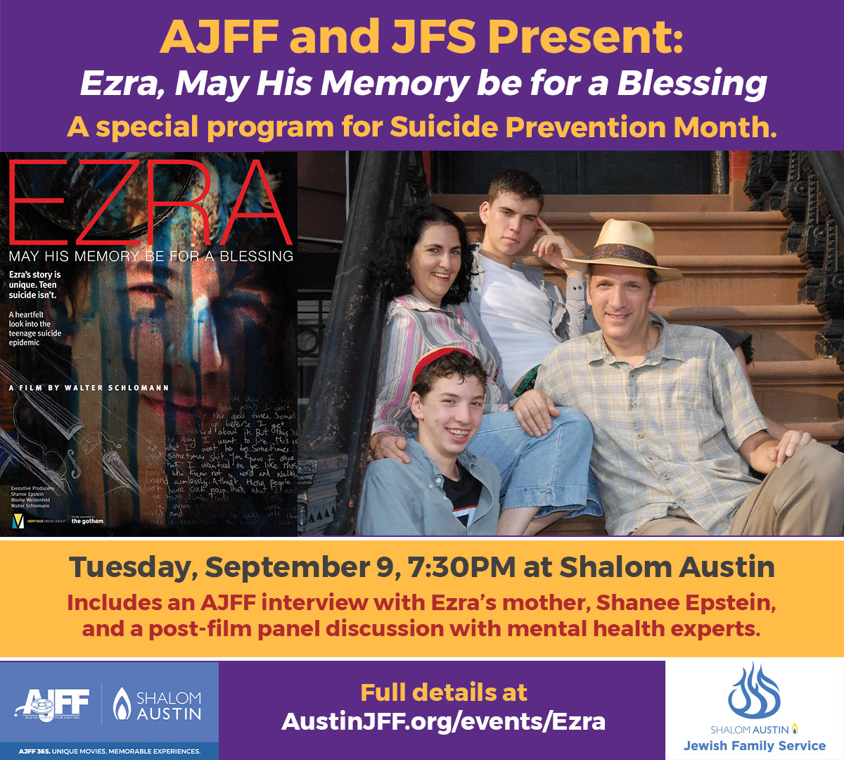 AJFF and JFS Film Screening and Panel Discussion