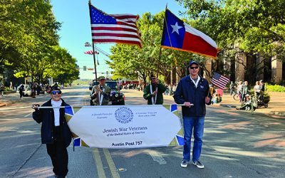 Austin Post 757 Jewish War Veterans Recognize Veterans Day with Several Events