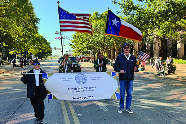 Austin Post 757 Jewish War Veterans Recognize Veterans Day with Several Events