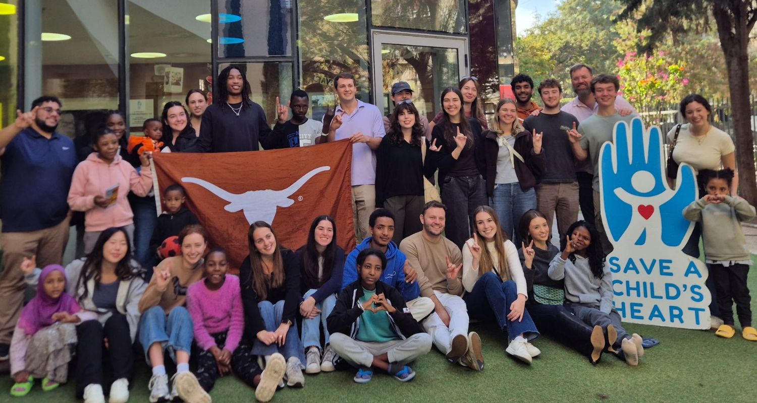 The 2025-26 Winter Perspectives Group volunteers with Save a Child’s Heart in Holon. Courtesy: Jordenne Parker & Matan Weitz