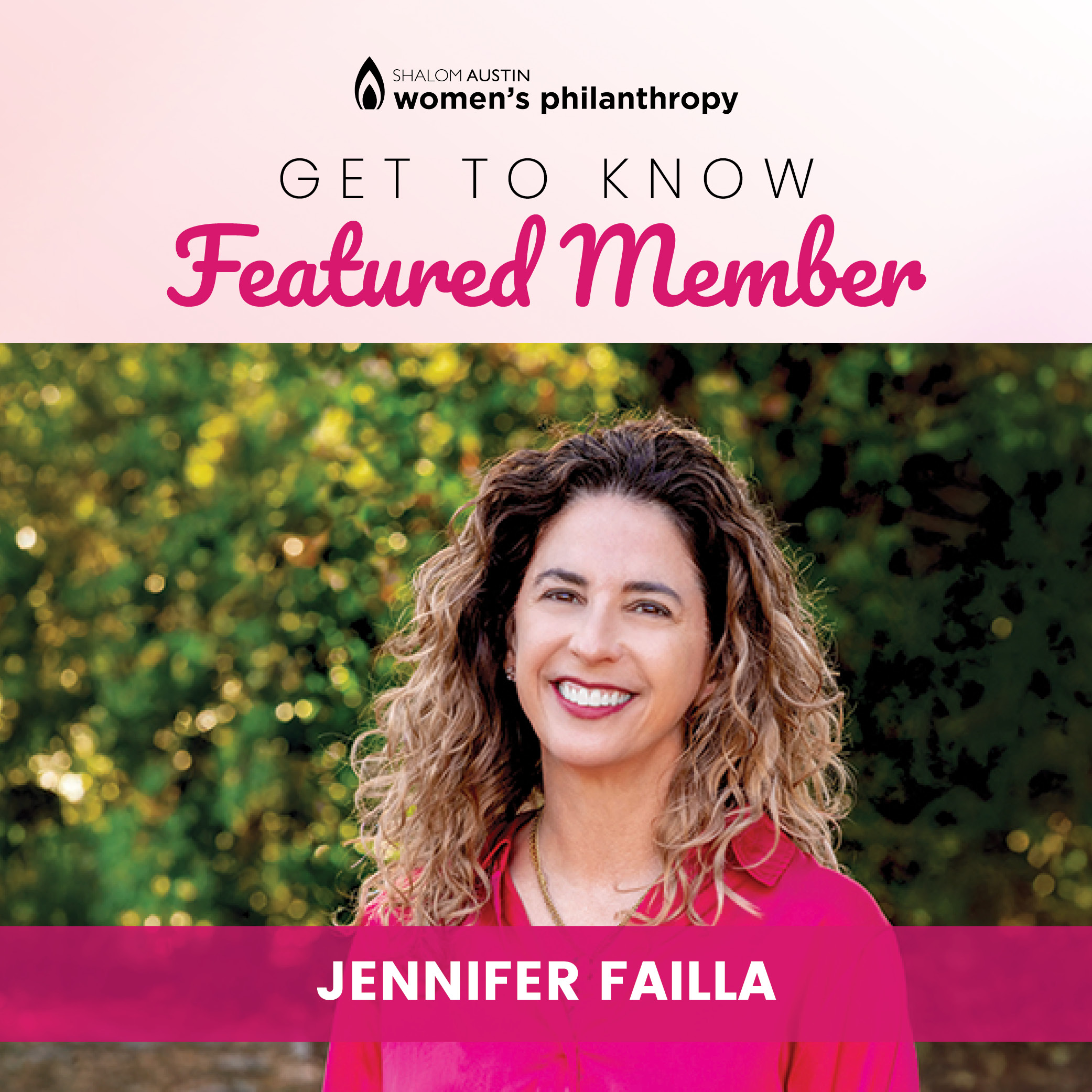 Women's Philanthropy Featured Member - Amy Antonacci