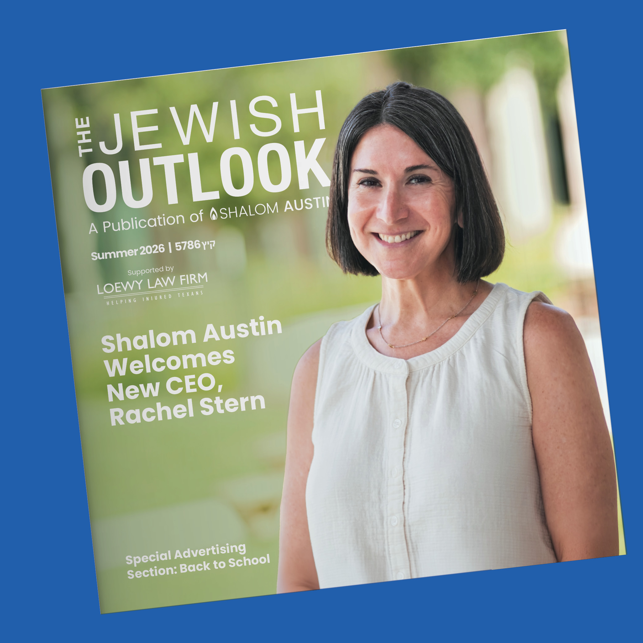 Cover of The Jewish Outlook Summer Issue 2026 Cover of The Jewish Outlook Summer Issue 2026