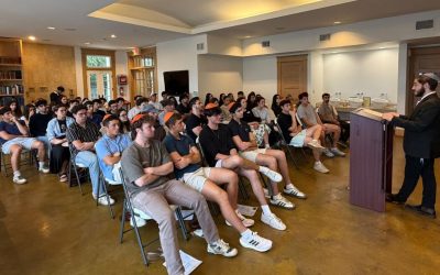 THGAAC and UT Chabad Bring in Leibel Lazaroff to Share His Story